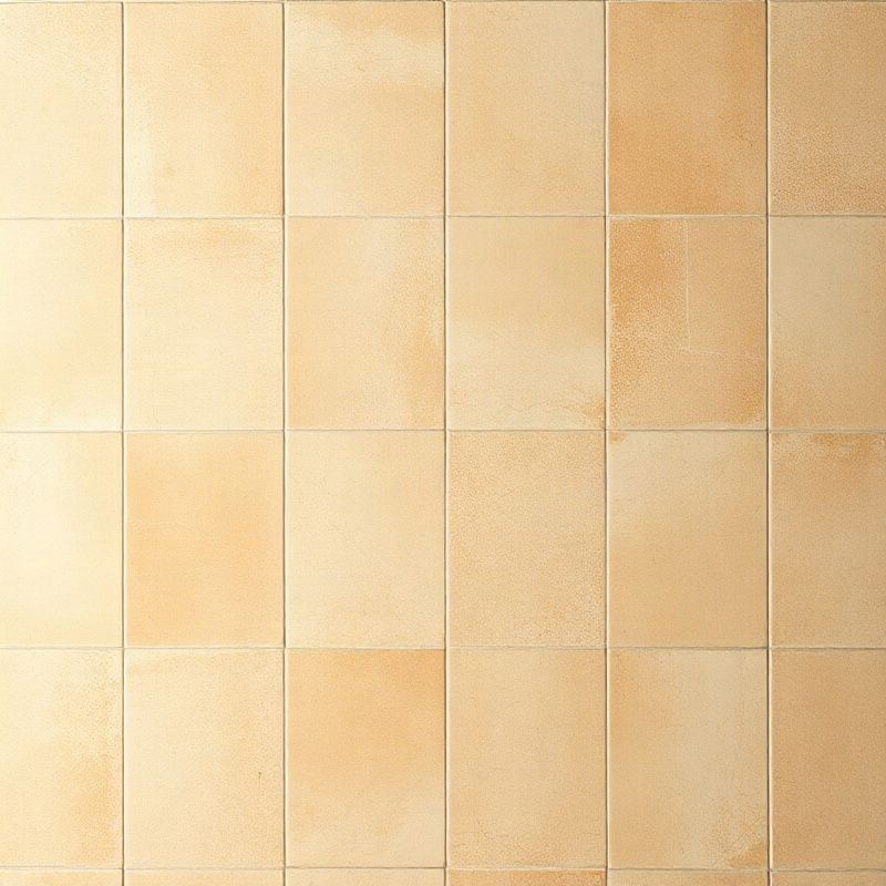 Fundo minimal terracota e creme com padrão subtil de azulejo português